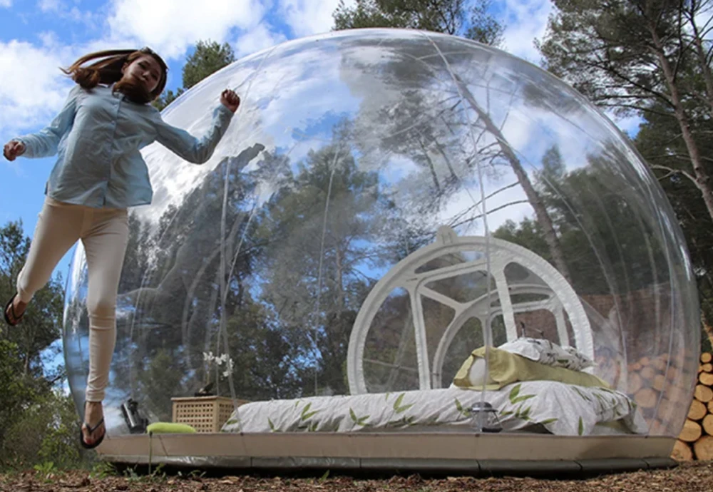 giant clear bubble tent