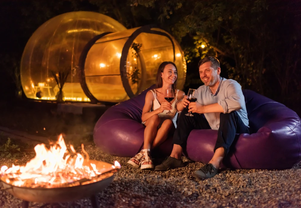 giant clear bubble tent